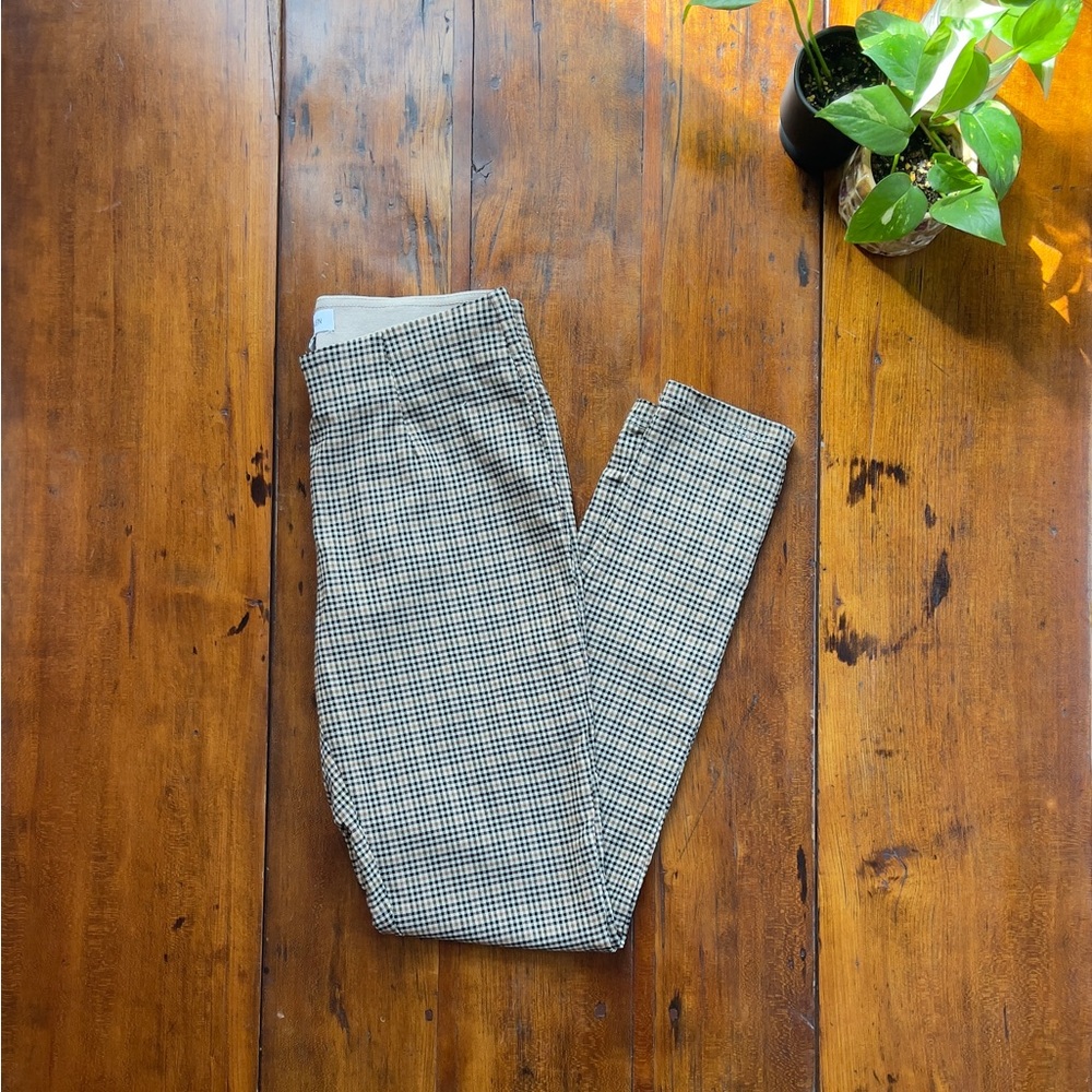 Calvin Klein | 2 | Skinny Trouser Plaid Yellow Black